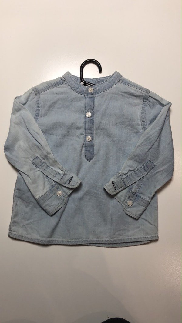 Producto - Camisa de jean Mango 9 meses - 1