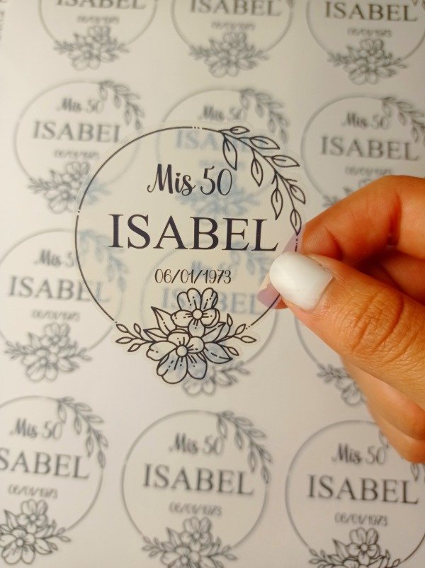 Producto - Stickers traslúcidos