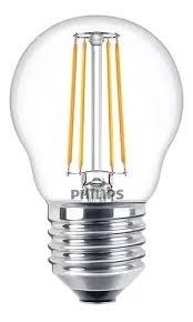 Producto - LAMPARA GOTA LED PHILIPS FILAMENT P45 E27 4w 2700K