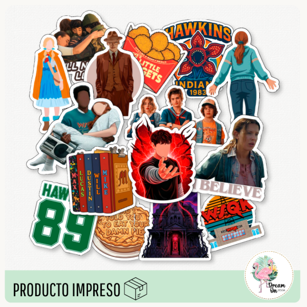 Producto - Stickers Stranger Things