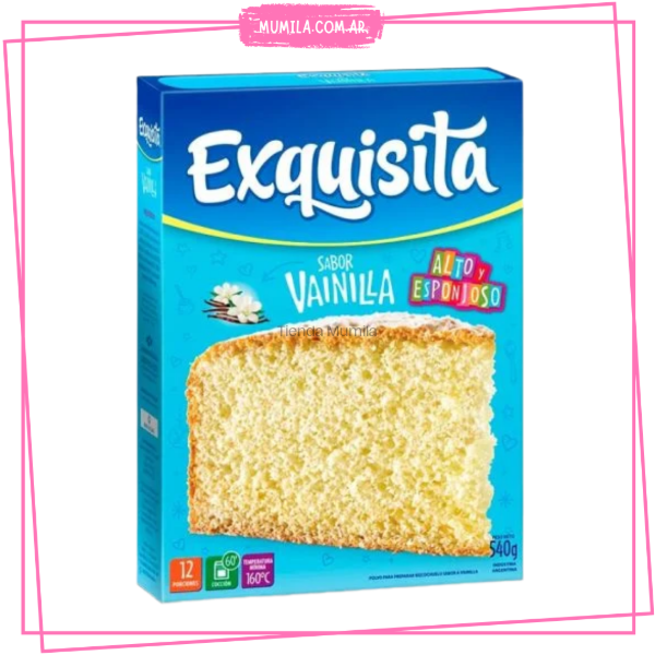Producto - Bizcochuelo vainilla Exquisita