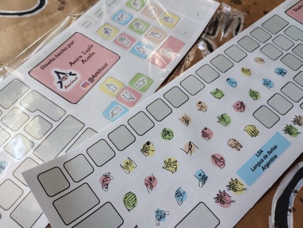 Producto - Calco para Teclado LSA