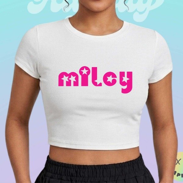 Baby tee Miley Cyrus #8