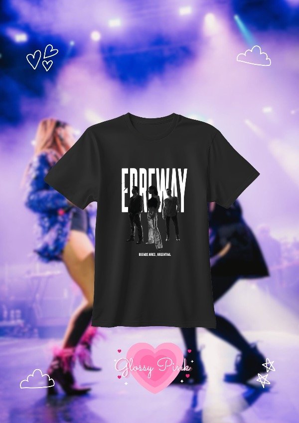Producto - Remera Erreway Tour 2025 - DTF