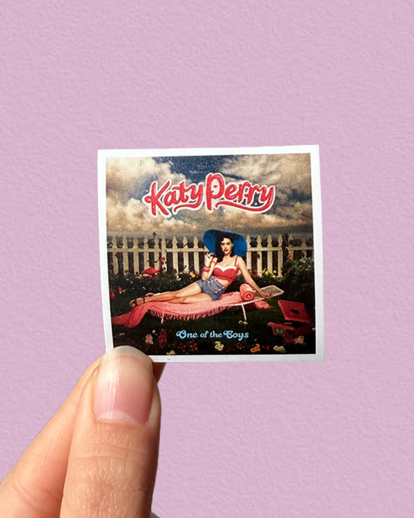 Producto - ONE OF THE BOYS ALBUM - Sticker Individual Katy Perry