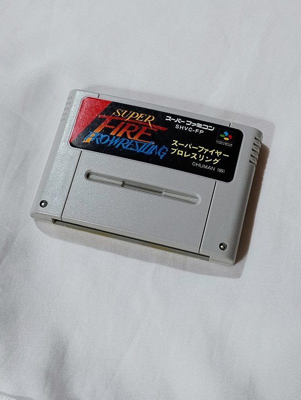 Producto - Super Fire Pro Wrestling- Super Famicom (Usado)