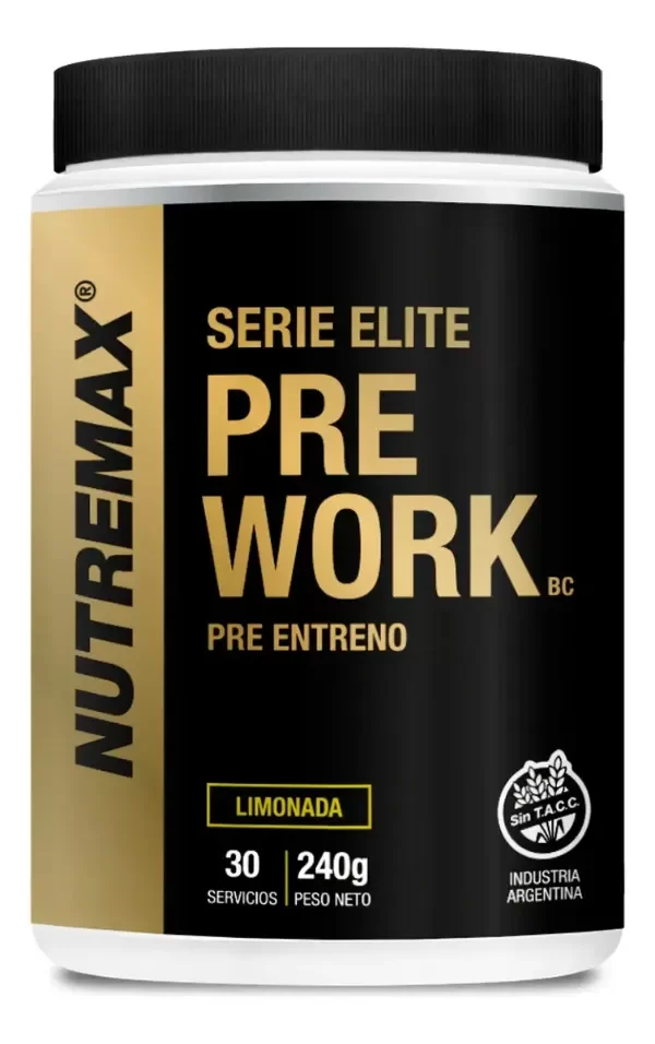 Producto - NUTREMAX PRE WORK 240 GRS