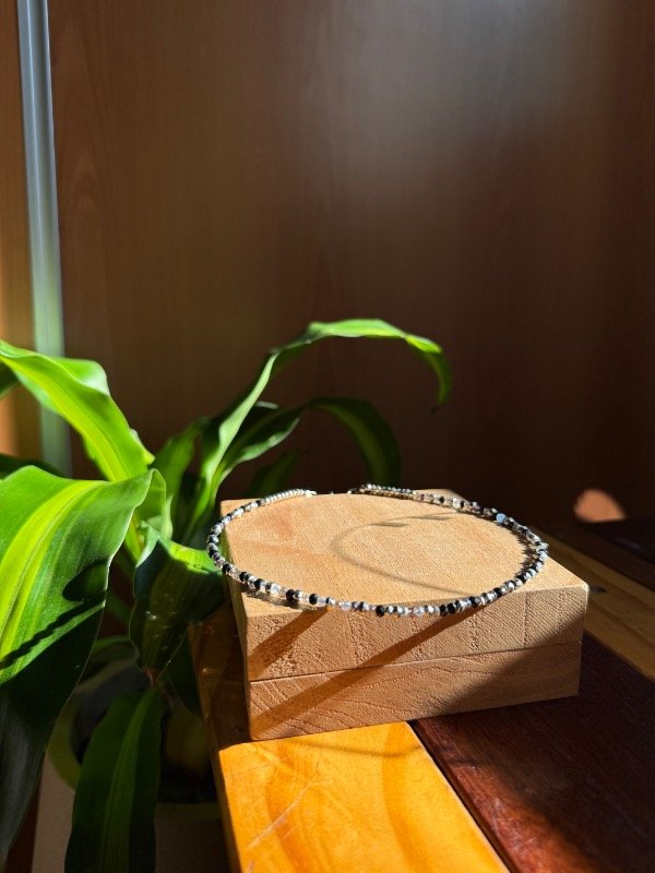 Producto - Collar cristal negro