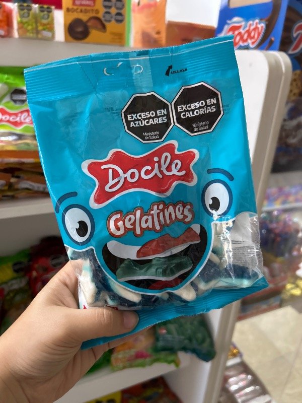 Producto - GOMITAS DOCILE 250GR TIBURONES