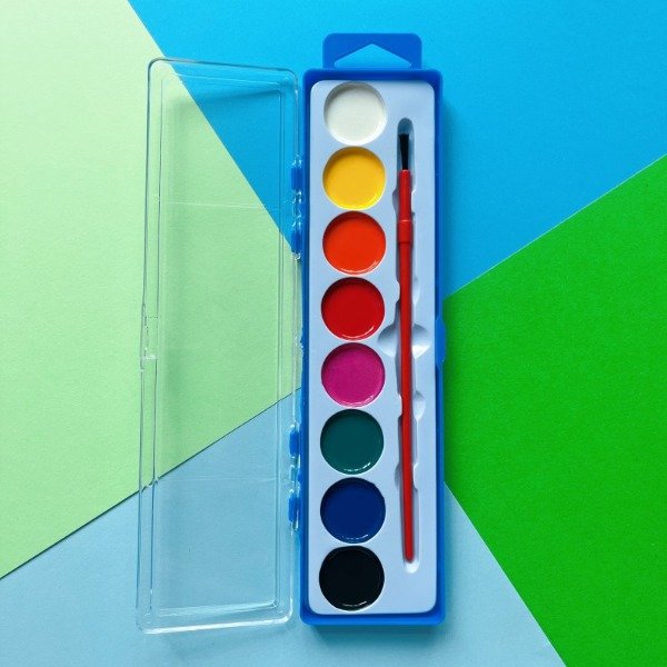 Producto - ACUARELA 8COLOR EN CAJA ACRILICO