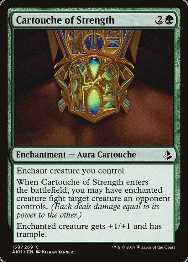 Producto - Cartouche of Strength  Amonkhet