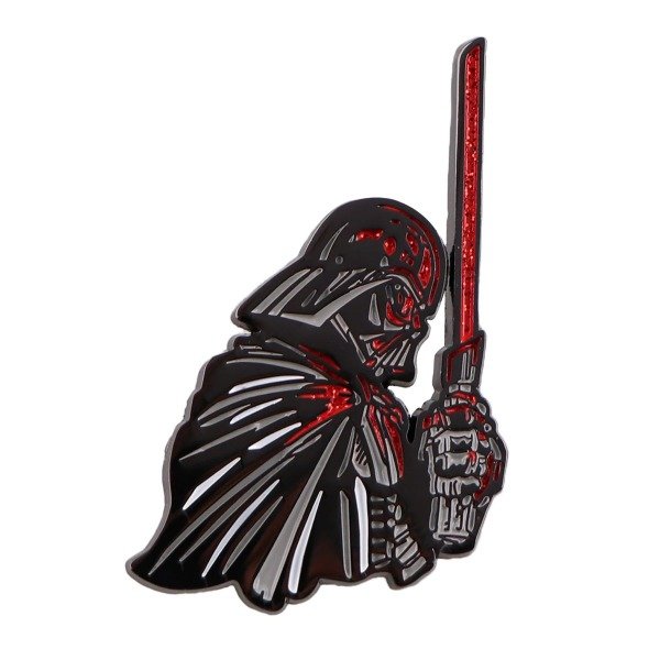 Producto - Pin Star Wars - Darth Vader sable de luz brillos rojos