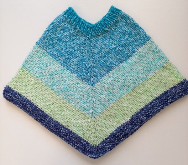 Producto - Poncho Bebé "Azul"