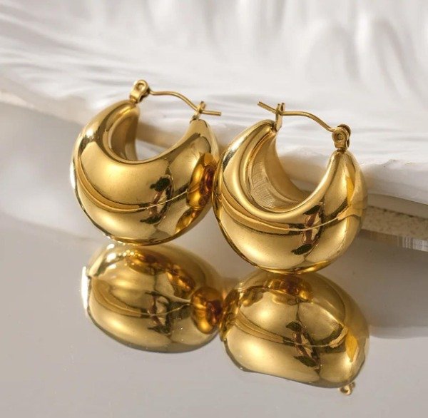 Producto - Aros Chunky chic Gold
