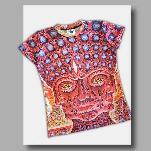 Remerita Alex gray manga corta gris