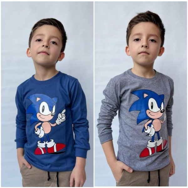 Producto - Remera Kids -SONIC 2