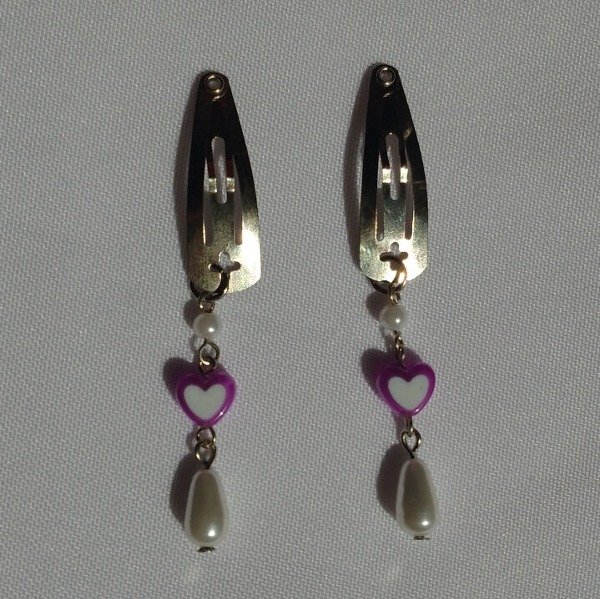 Producto - Hebillas mini cora violeta