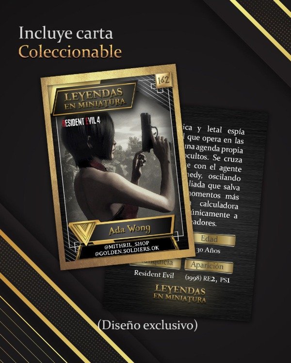 Producto - Ada Wong - Resident Evil - Leyenda Nro 162 - 3