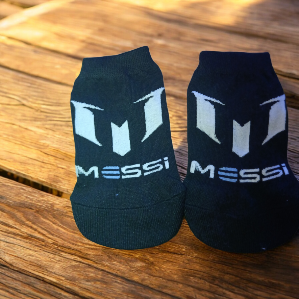 Producto - Soquetes Messi niños negro