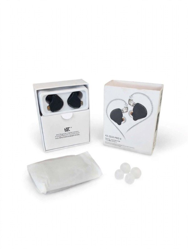 Producto - Auriculares KZ ZS10 Pro X HI-Fi - Black - monitor de alta fidelidad - 1