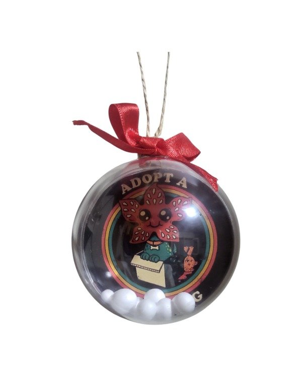 Producto - Esfera Navideña 6cm - Strangers Things "Adopt A Demodog"