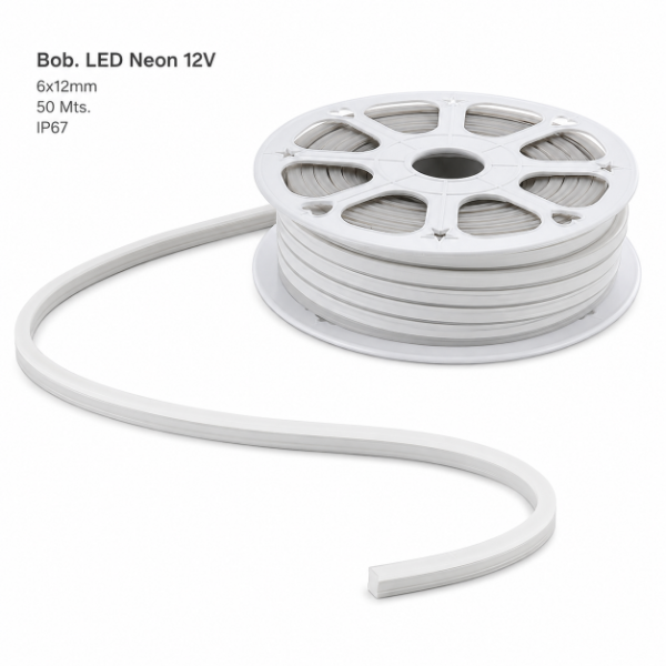 Producto - LED Neón 12V 6x12 mm Precio por metros  IP67