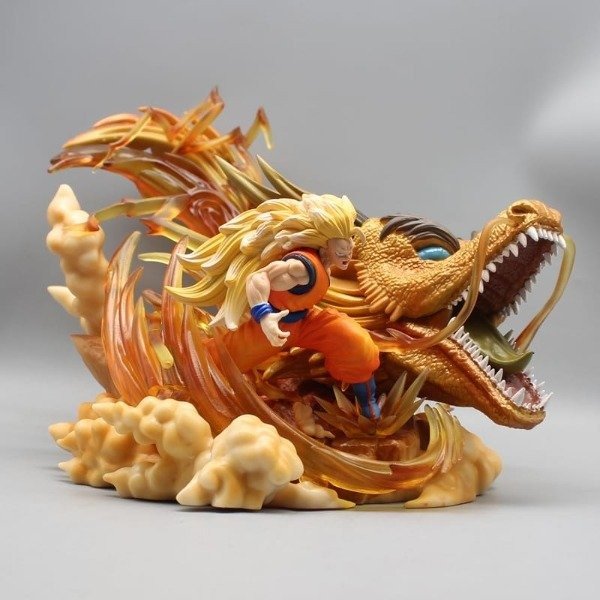 Producto - Diorama Goku Puño Dragon - Dragon Ball Z (23cm)