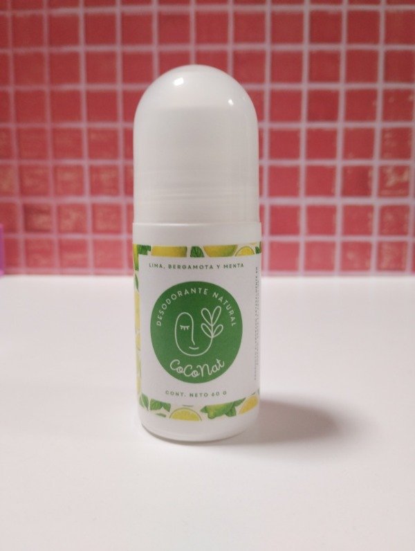 Producto - DESODORANTE ROLL ON LIMA, BERGAMOTA Y MENTA COCONAT X 60 G