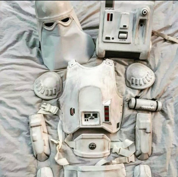 Producto - SW Armadura/Traje Snowtrooper 1:1 tamaño adulto, Nuevo