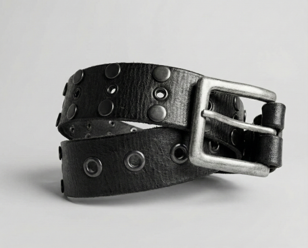 Producto - Cinto con Tachas y Ojalillos