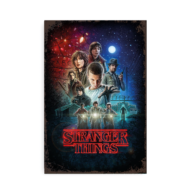 Producto - Chapa retro Stranger things (S/190)