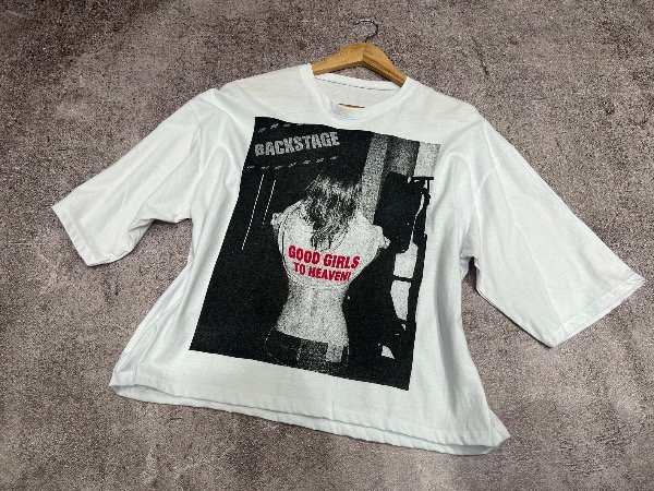 Producto - Remera over chic blanca