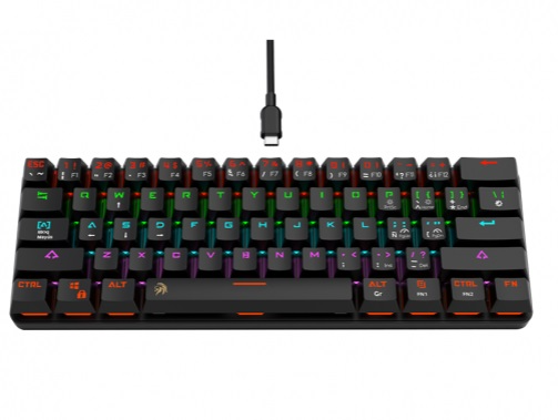 Producto - Teclado español mecánico 60 -gamer -usb -multimedia -Anti-ghosting