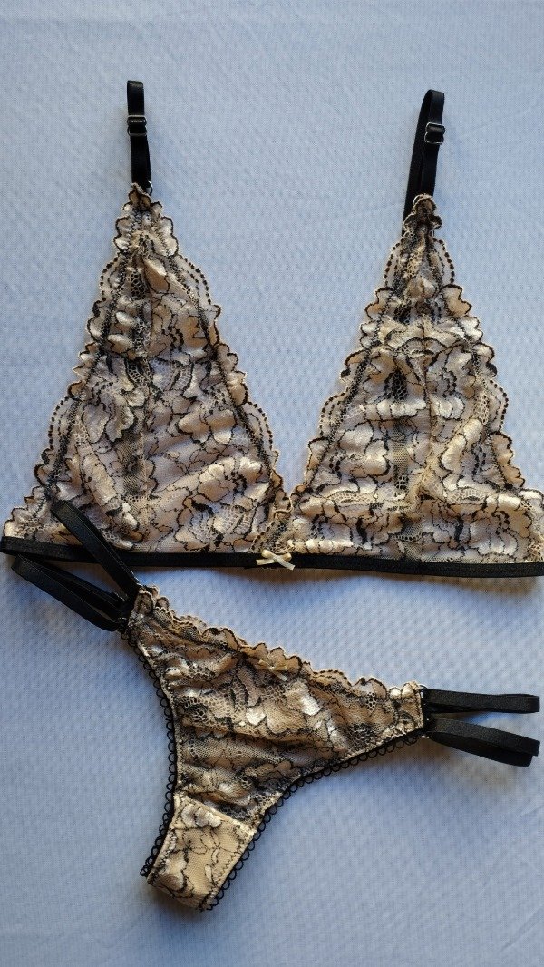 Producto - Conjunto de puntilla combinada - 0