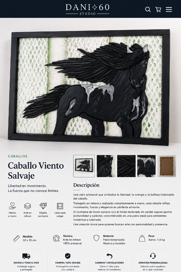 Producto - Caballo Viento Salvaje