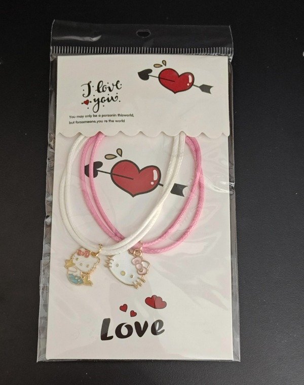 Producto - Pulseras Cordón para compartir Kitty