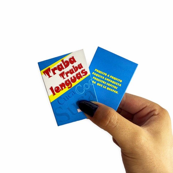 Producto - Trabalenguas, Minilibro Librito