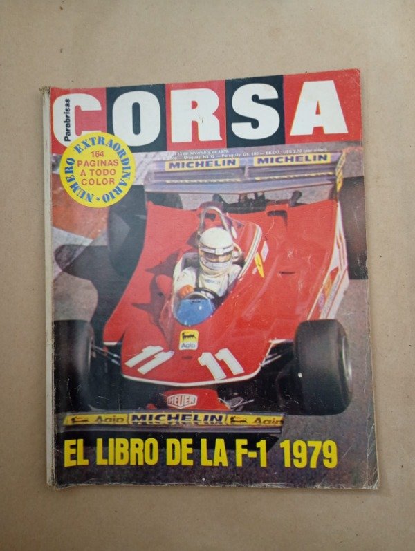 Producto - Corsa #701 El libro de la F1 1979 - Noviembre 1979