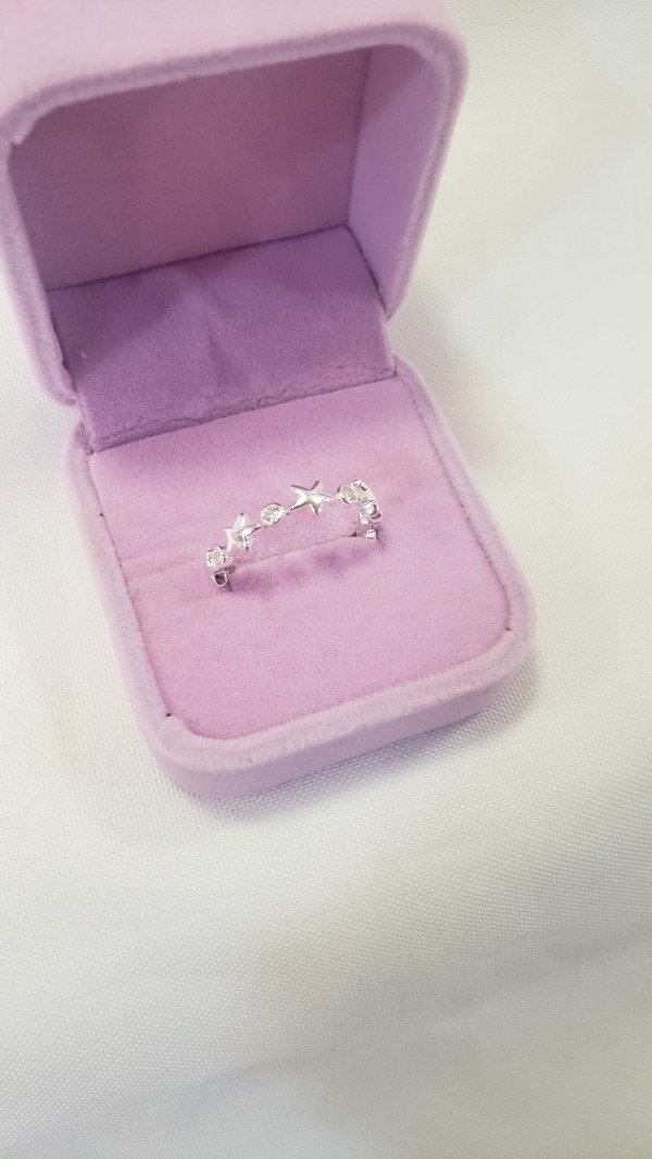 Producto - Anillo estrellas con strass entero