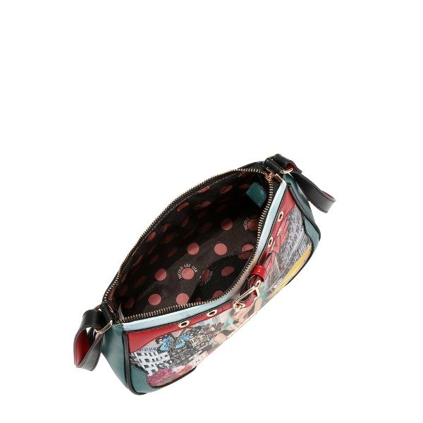 Producto - Set  Nicole Lee de 5 piezas Cartera, Bandolera Billetera Mini Neceser y Llavero - 8