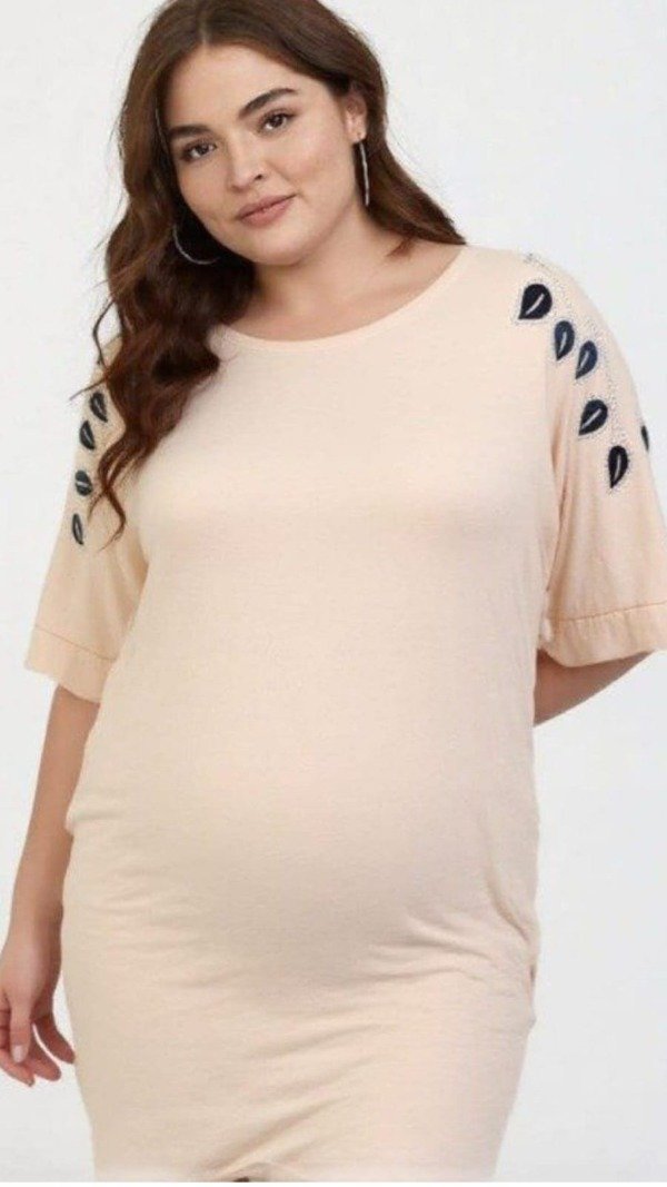 Producto - VESTIDO LISO C MANGAS