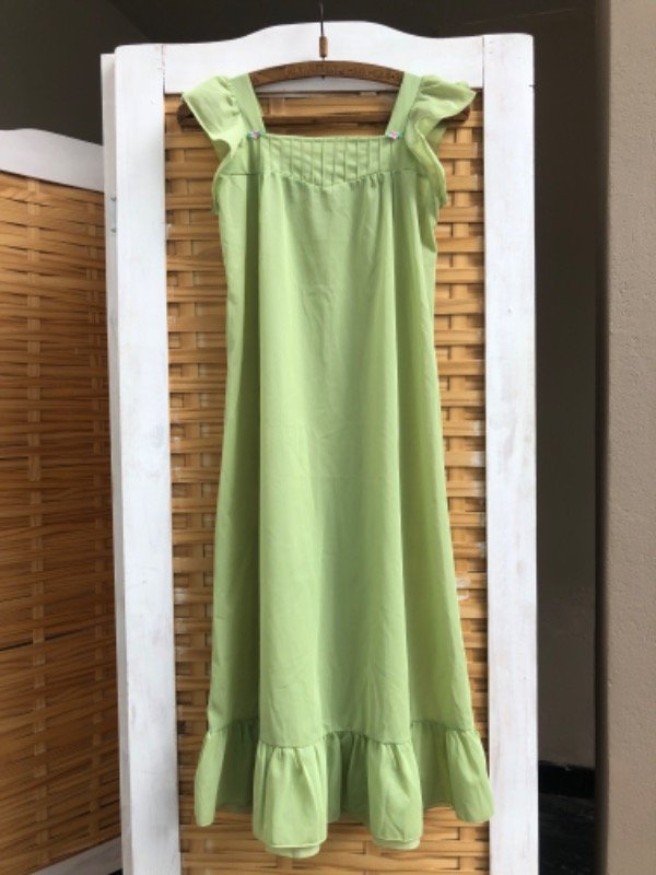 Producto - Vestido lencero verde