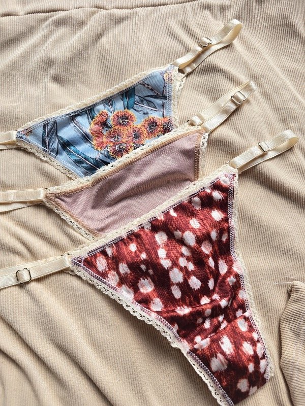 Producto - PACK X 3 REGULABLE DE LYCRA CON PUNTILLA