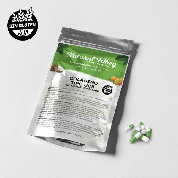 Producto - Colageno tipo 2 UCII No Desnaturalizado 60 Caps Natural Whey