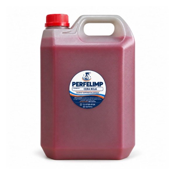 Producto - CERA PARA PISO ROJA 5 LITROS
