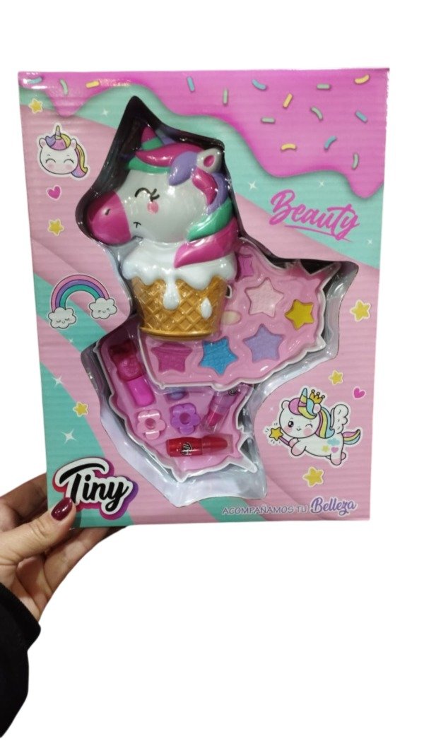 Producto - SET MAQUILLAJE TINY UNICORNIO