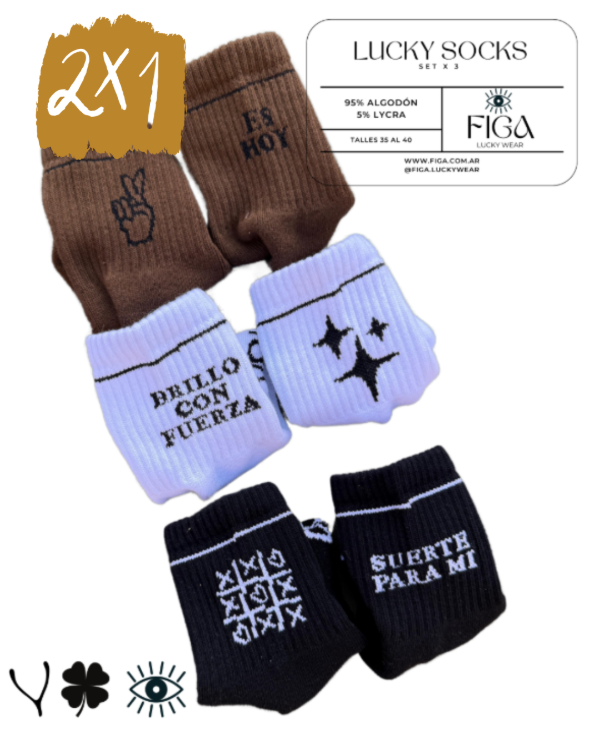 Producto - Lucky Socks - Set x 3
