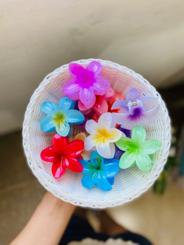 Producto - Broche para pelo Flor Hawaiana