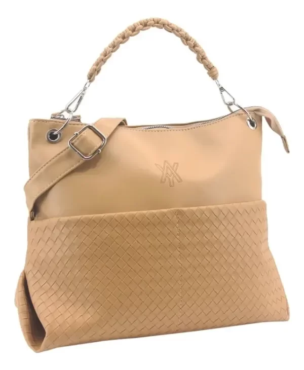 Producto - Cartera Amayra PU camel 67-C2312-2