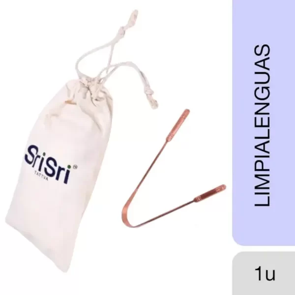 Producto - Limpia Lenguas De Cobre Sri Sri Tattva x 1 unid